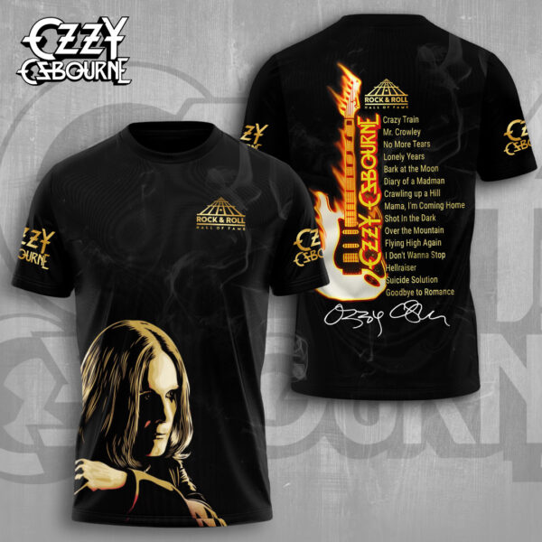 Ozzy Osbourne 3D Apparel - TMTHU 078