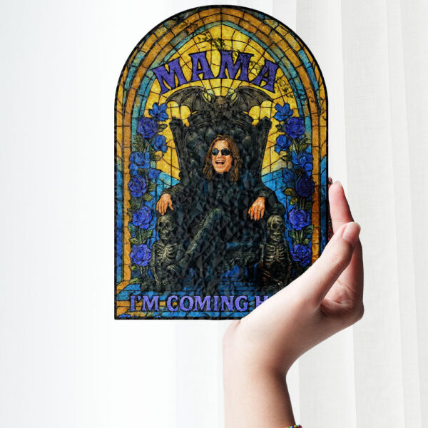Ozzy Osbourne Custom Shape Window Hanging Suncatcher - TMTHU 018