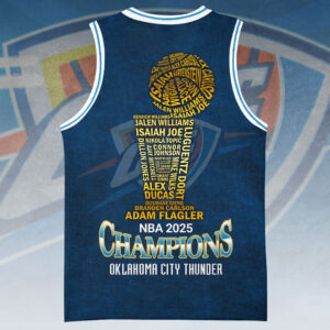 Oklahoma City Thunder Basketball Jersey - HOATT 11754