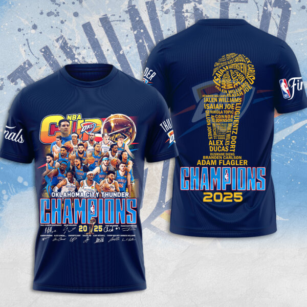 Oklahoma City Thunder 3D Apparel - MAITM 11891