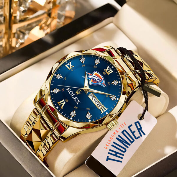Oklahoma City Thunder x Rolex Alloy Luxury Quartz Watch - MAITM 11912
