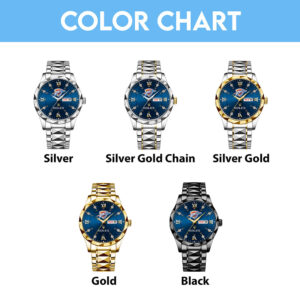 Oklahoma City Thunder x Rolex Alloy Luxury Quartz Watch - MAITM 11912