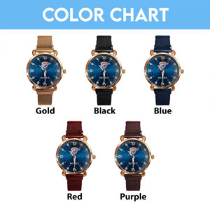 Oklahoma City Thunder x Rolex Mesh Strap Quartz Watch - MAITM 12109
