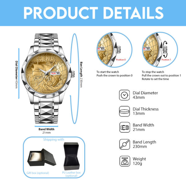 One Piece Alloy Luxury Quartz Watch - TANTN 14116