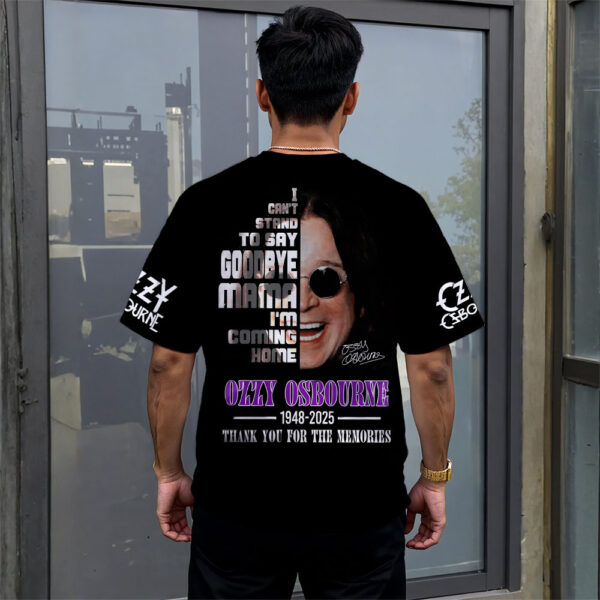 Ozzy Osbourne 3D Apparel - MAITM 12313