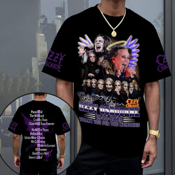 Ozzy Osbourne 3D Apparel - MAITM 12335