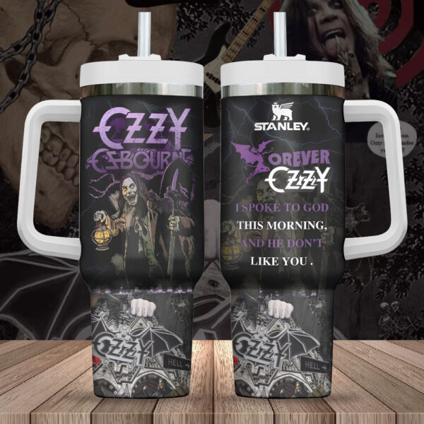 Ozzy Osbourne 40oz Stanley Tumbler - TANTN 14702
