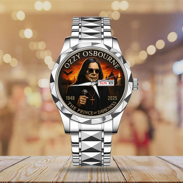 Ozzy Osbourne Alloy Luxury Quartz Watch - MAITM 12239