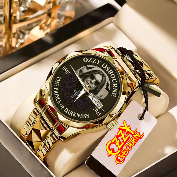 Ozzy Osbourne Alloy Luxury Quartz Watch - MAITM 12253