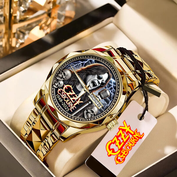 Ozzy Osbourne Alloy Luxury Quartz Watch - MAITM 12273