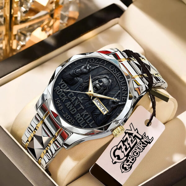 Ozzy Osbourne Alloy Luxury Quartz Watch - TANTN 14714