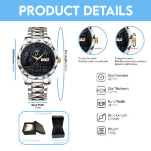 Ozzy Osbourne Alloy Luxury Quartz Watch - TANTN 14714