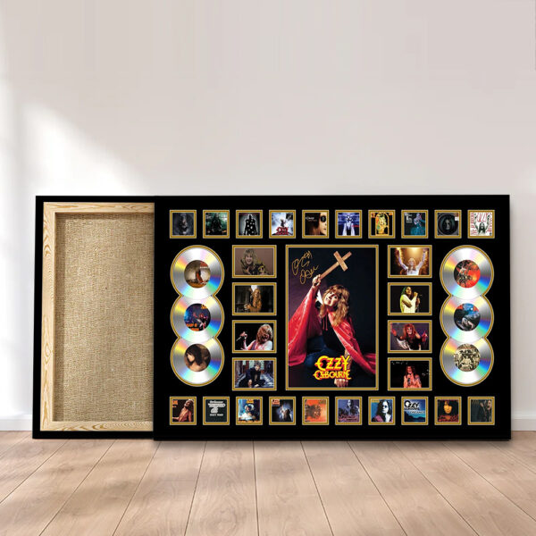 Ozzy Osbourne Rectangle Canvas With Inner Frame - MAITM 12265