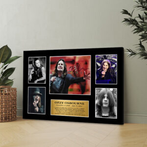 Ozzy Osbourne Rectangle Canvas With Inner Frame - MAITM 12340