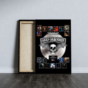 Ozzy Osbourne Rectangle Canvas With Inner Frame - TANTN 14795