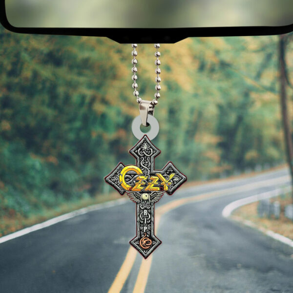 Ozzy Osbourne Custom Shape 1-sided Acrylic Car Ornament - GNE 4078