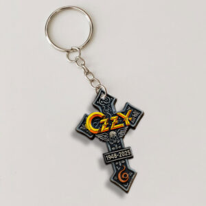 Ozzy Osbourne Custom Shape 1-sided Keychain - MAITM 12282