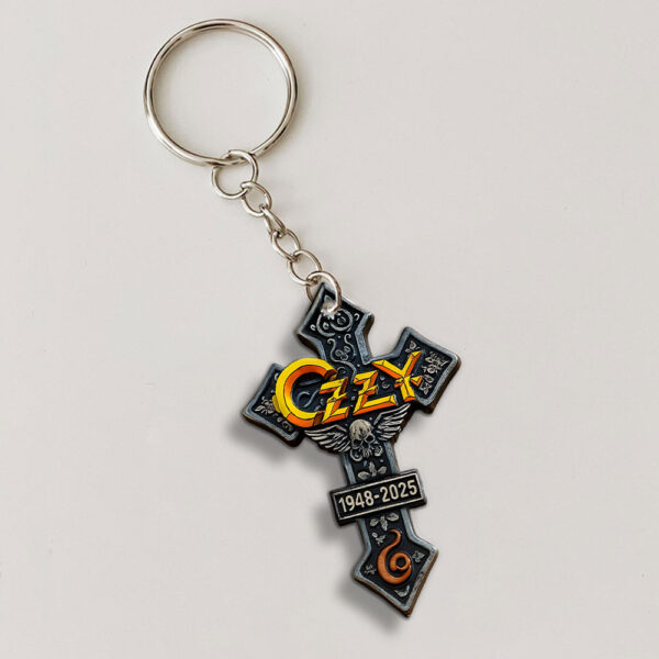 Ozzy Osbourne Custom Shape 1-sided Keychain - MAITM 12282