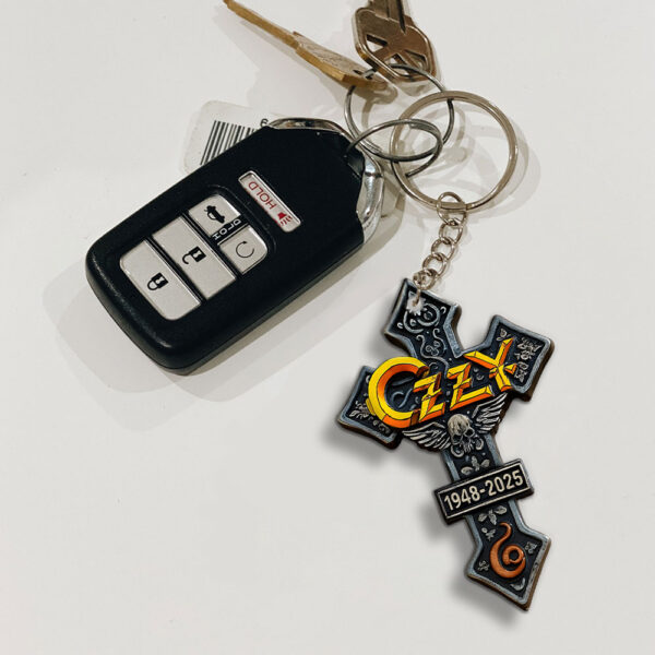 Ozzy Osbourne Custom Shape 1-sided Keychain - MAITM 12282