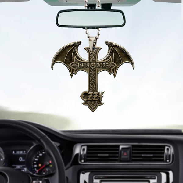Ozzy Osbourne Custom Shape 1-sided Acrylic Car Ornament - MAITM 12380