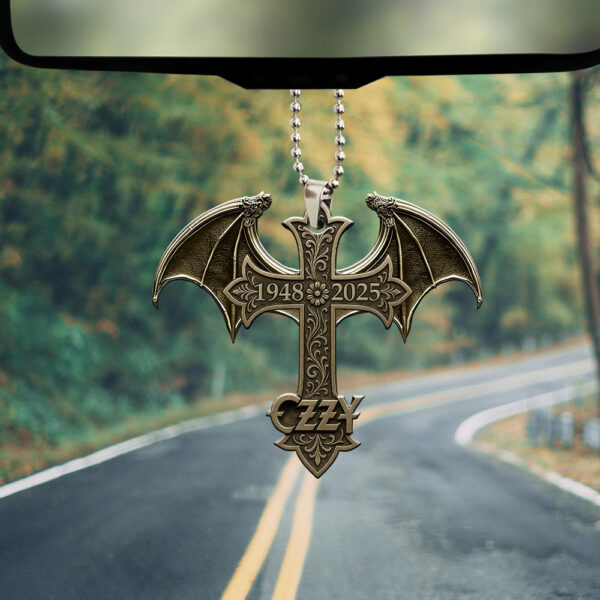 Ozzy Osbourne Custom Shape 1-sided Acrylic Car Ornament - MAITM 12380