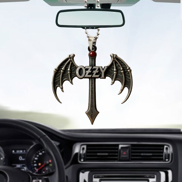 Ozzy Osbourne Custom Shape 1-sided Acrylic Car Ornament - MAITM 12383