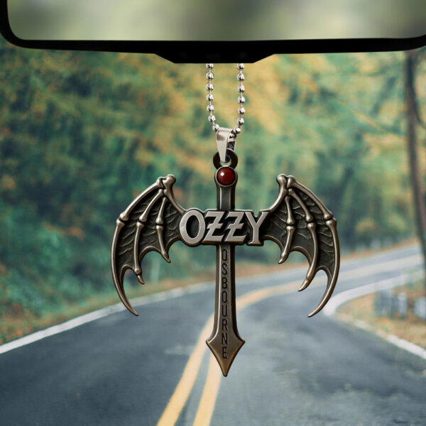 Ozzy Osbourne Custom Shape 1-sided Acrylic Car Ornament - MAITM 12383