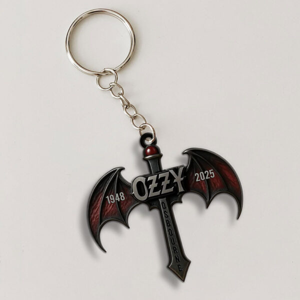 Ozzy Osbourne Custom Shape 1-sided Keychain - MAITM 12363