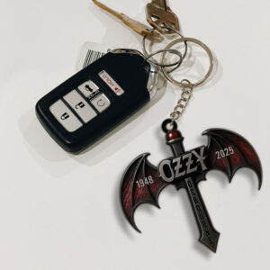 Ozzy Osbourne Custom Shape 1-sided Keychain - MAITM 12363