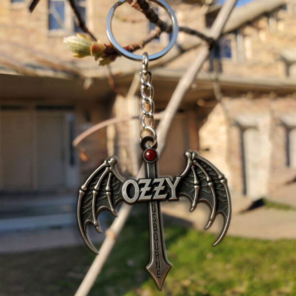 Ozzy Osbourne Custom Shape 1-sided Keychain - MAITM 12384