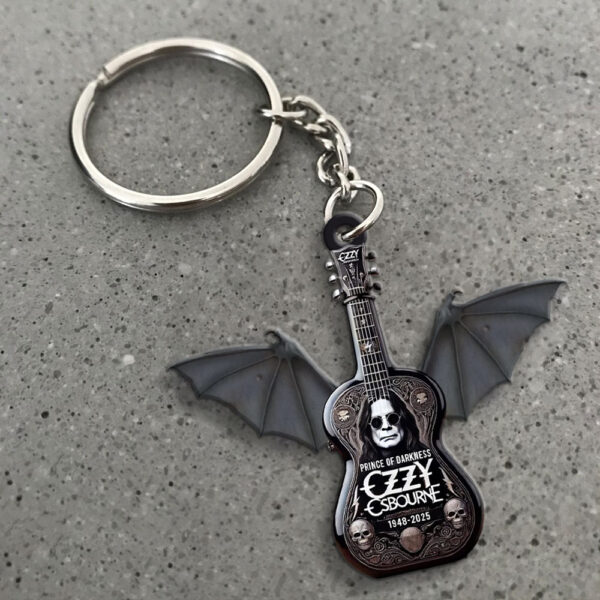 Ozzy Osbourne Custom Shape 2-sided Keychain - MAITM 12302