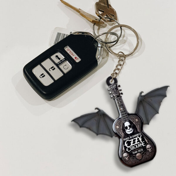 Ozzy Osbourne Custom Shape 2-sided Keychain - MAITM 12302