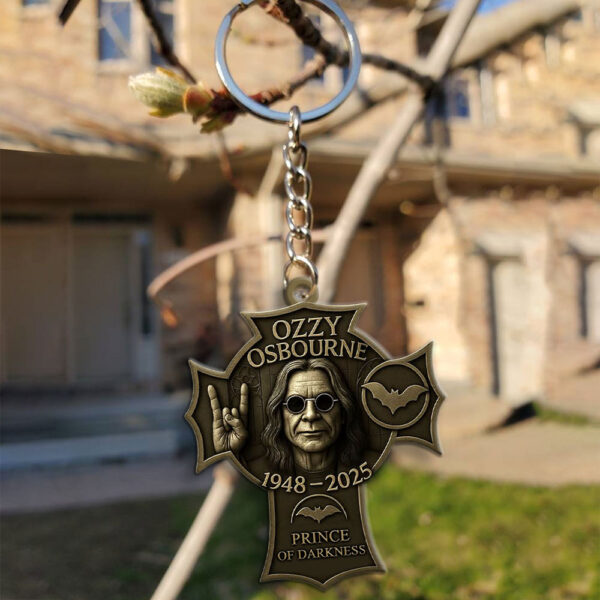 Ozzy Osbourne Custom Shape 2-sided Keychain - MAITM 12304