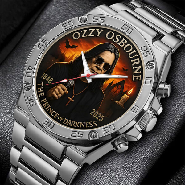 Ozzy Osbourne Gentleman Stainless Steel Watch - MAITM 12295