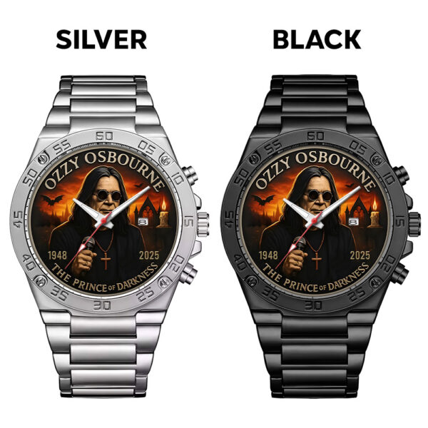 Ozzy Osbourne Gentleman Stainless Steel Watch - MAITM 12295