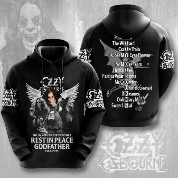 Ozzy Osbourne 3D Apparel - MAITM 12314
