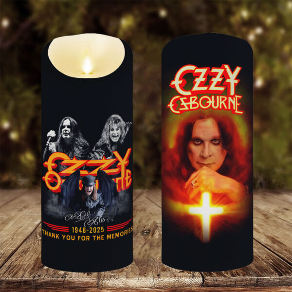 Ozzy Osbourne Led Candle - MAITM 12336