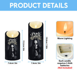 Ozzy Osbourne Led Candle - MAITM 12337