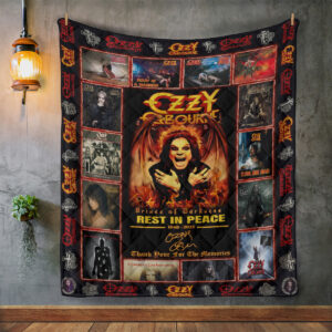 Ozzy Osbourne Quilt Blanket - MAITM 12368