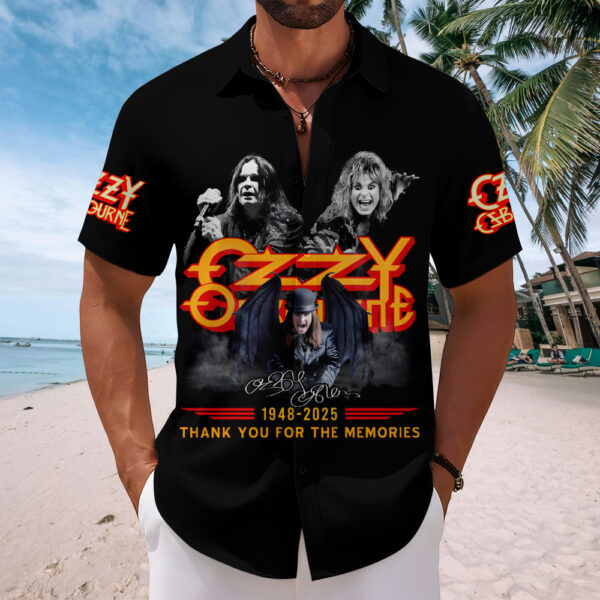 Ozzy Osbourne Short Sleeve Dress Shirt – MAITM 12332