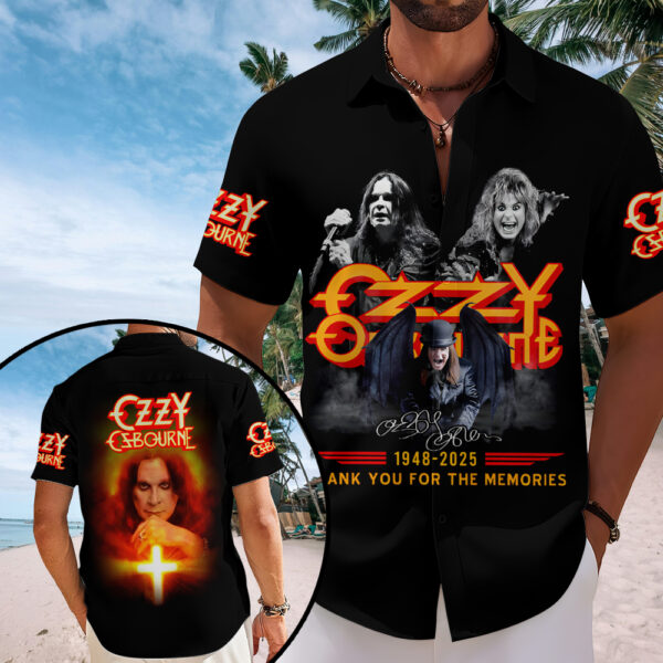Ozzy Osbourne Short Sleeve Dress Shirt – MAITM 12332