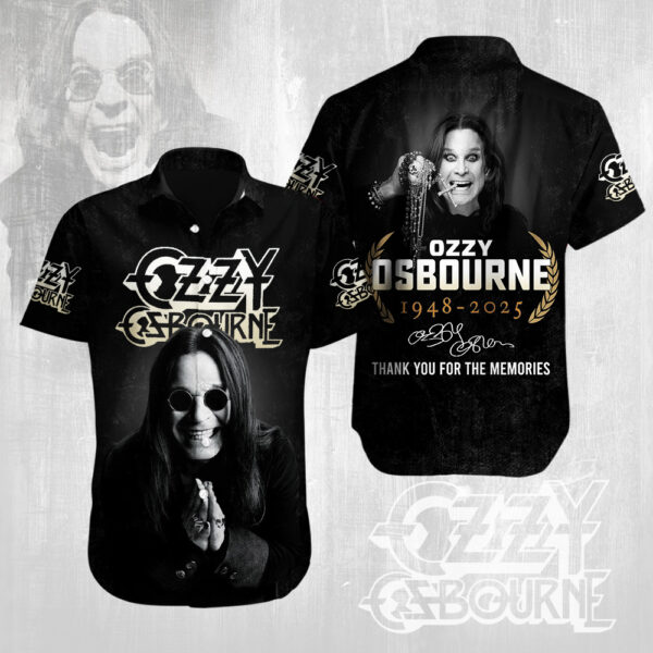 Ozzy Osbourne Short Sleeve Dress Shirt – MAITM 12316