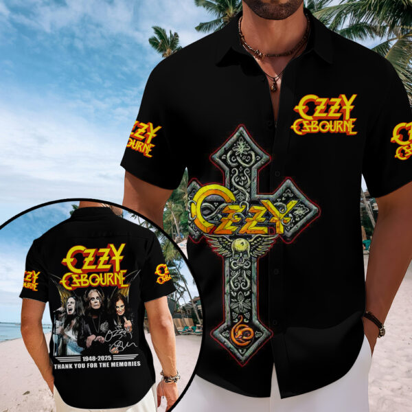 Ozzy Osbourne Short Sleeve Dress Shirt – MAITM 12321