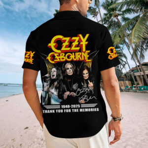 Ozzy Osbourne Short Sleeve Dress Shirt – MAITM 12321