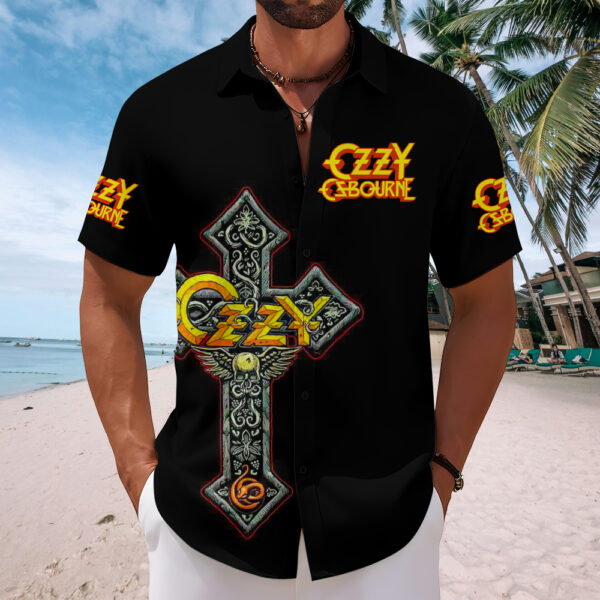 Ozzy Osbourne Short Sleeve Dress Shirt – MAITM 12321