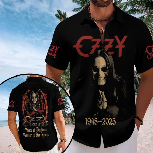 Ozzy Osbourne Short Sleeve Dress Shirt – MAITM 12365