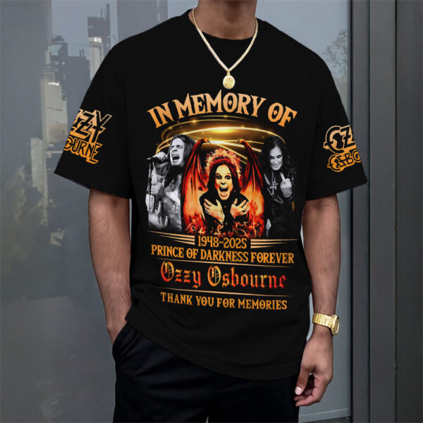 Ozzy Osbourne 3D Apparel - MAITM 12307