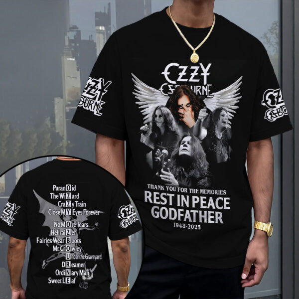 Ozzy Osbourne 3D Apparel - MAITM 12314