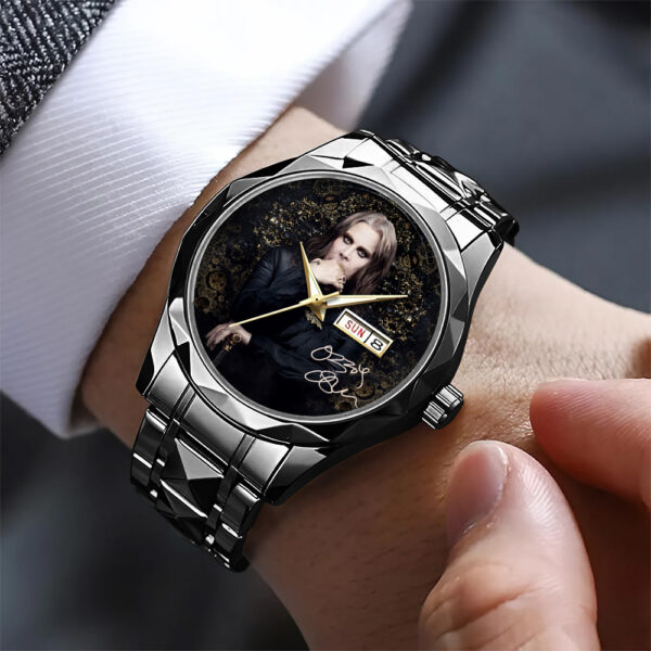 Ozzy Osbourne Alloy Luxury Quartz Watch - GNE 4091