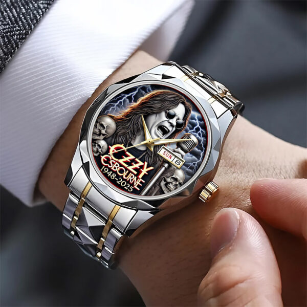 Ozzy Osbourne Alloy Luxury Quartz Watch - TANTN 14759